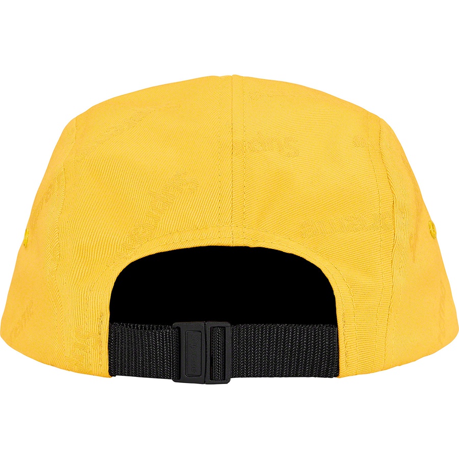 Details on Jacquard Logos Twill Camp Cap Yellow from fall winter
                                                    2019 (Price is $48)