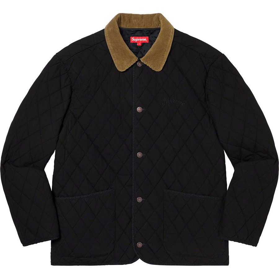 Details on Quilted Paisley Jacket Black from fall winter 2019 (Price is $188)