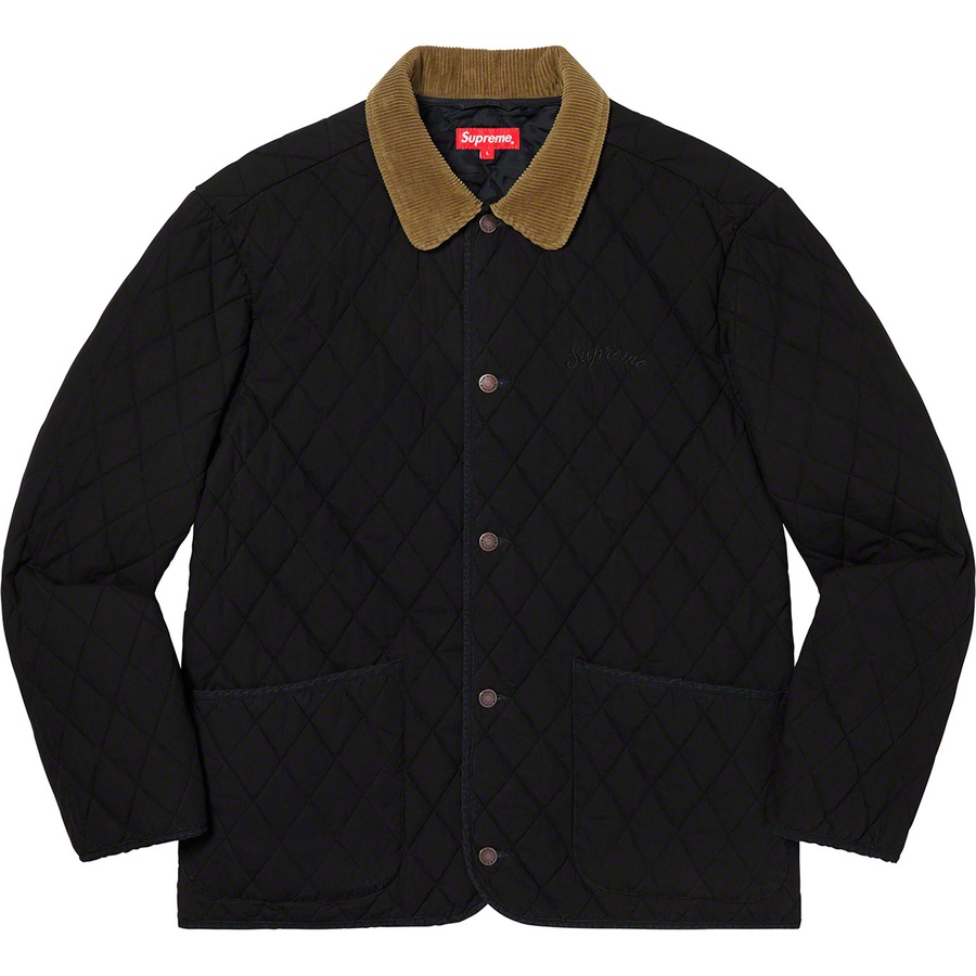 Details on Quilted Paisley Jacket Black from fall winter
                                                    2019 (Price is $188)