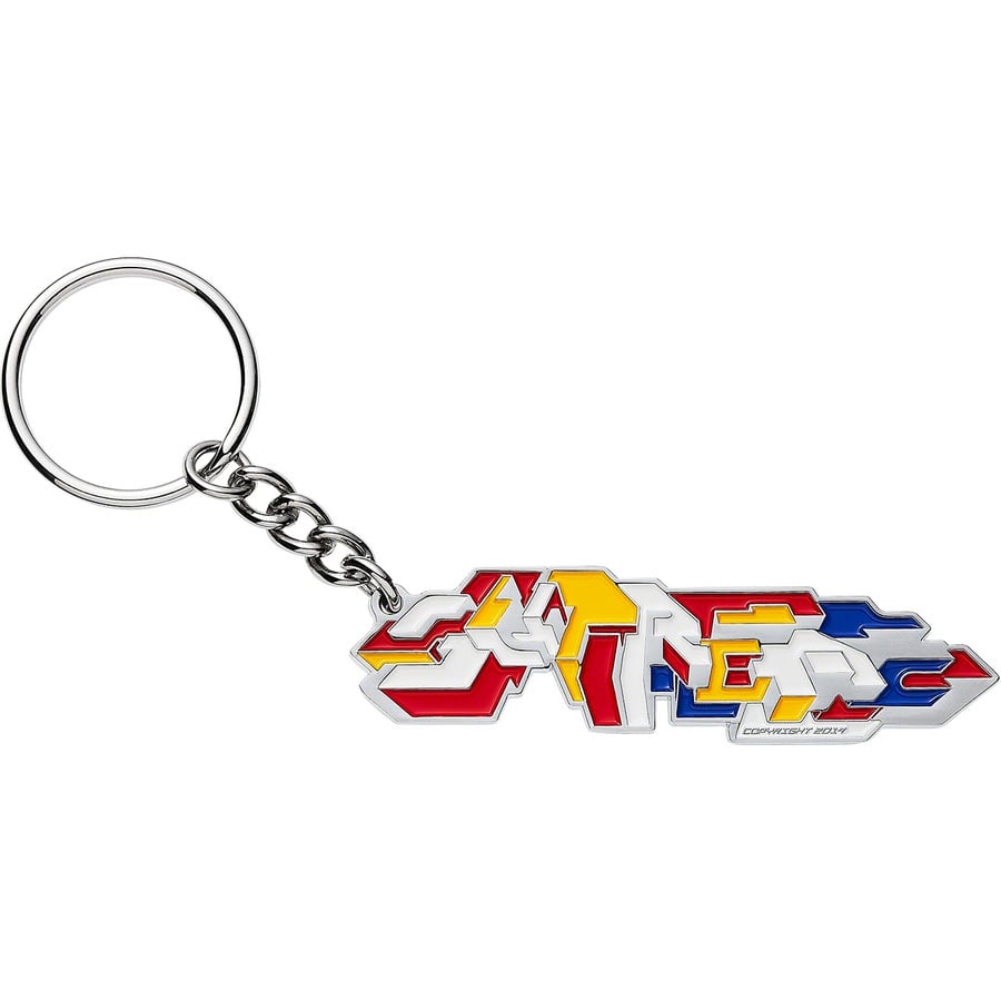 Details on Delta Logo Keychain Multicolor from fall winter
                                                    2019 (Price is $24)