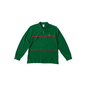 LACOSTE Pique Zip L S Polo - fall winter 2019 - Supreme