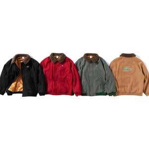 supreme lacoste bomber jacket