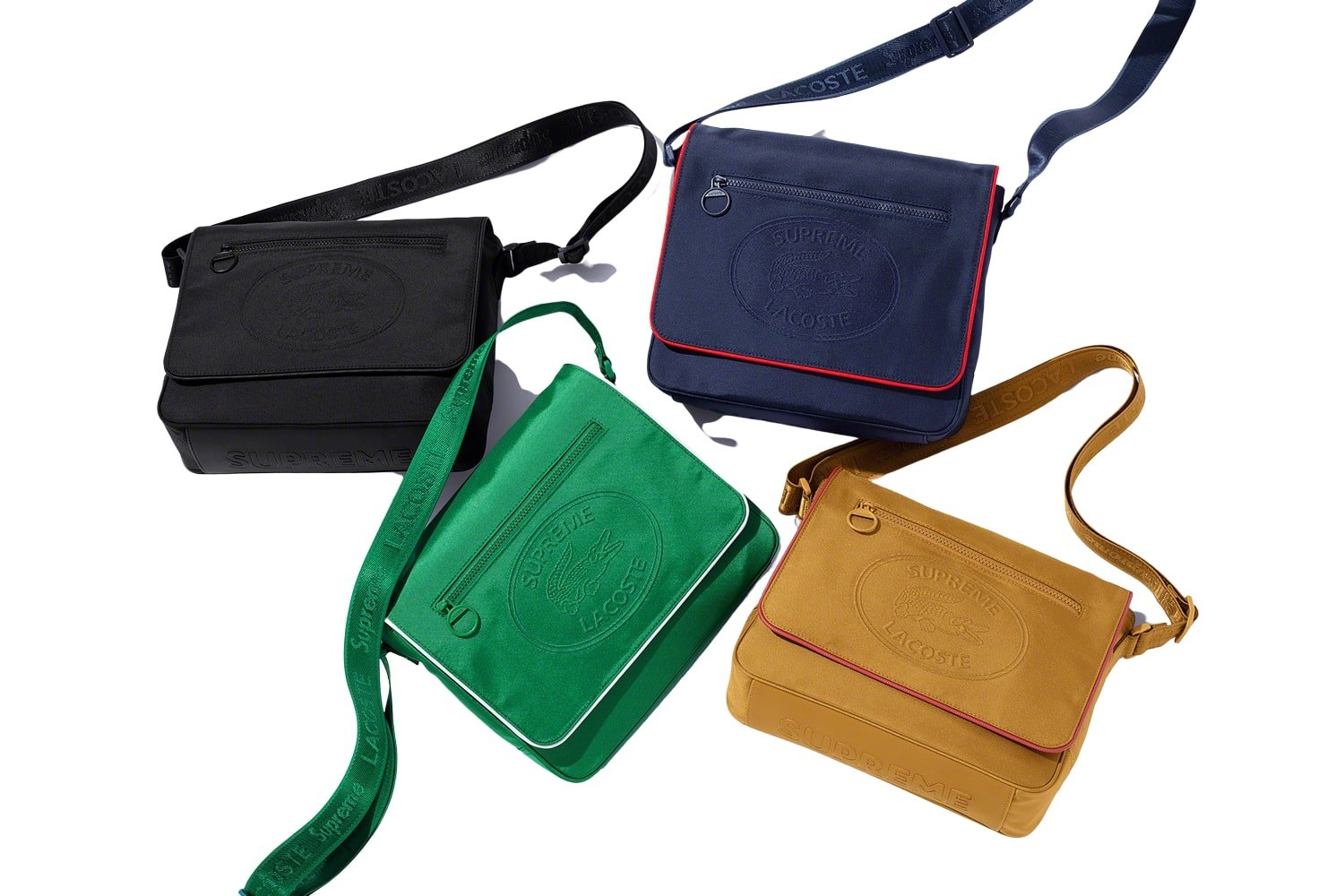 LACOSTE Small Messenger Bag fall winter 2019 Supreme