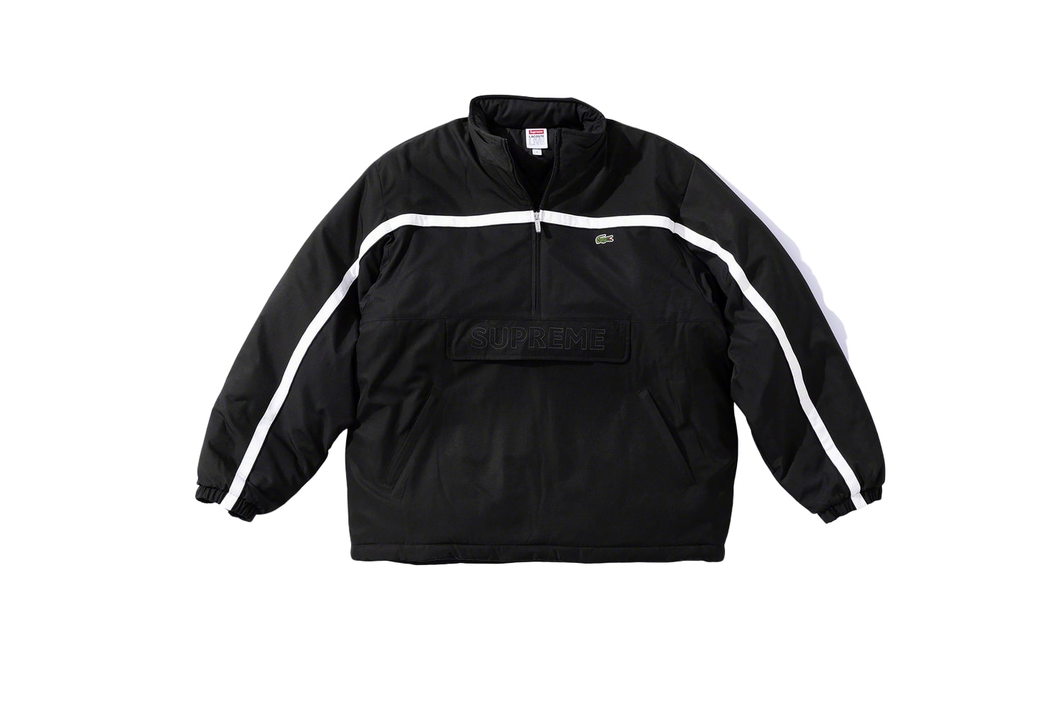 LACOSTE Puffy Half Zip Pullover - fall winter 2019 - Supreme