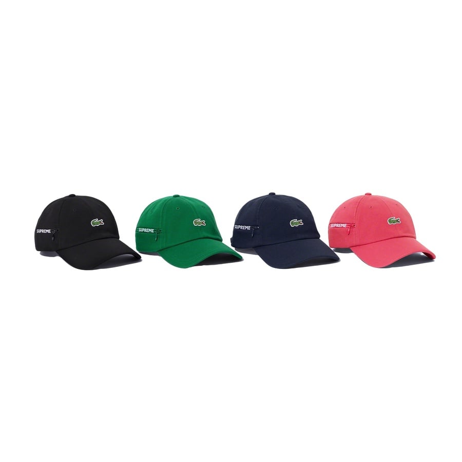 Supreme Supreme LACOSTE Pique 6-Panel released during fall winter 19 season