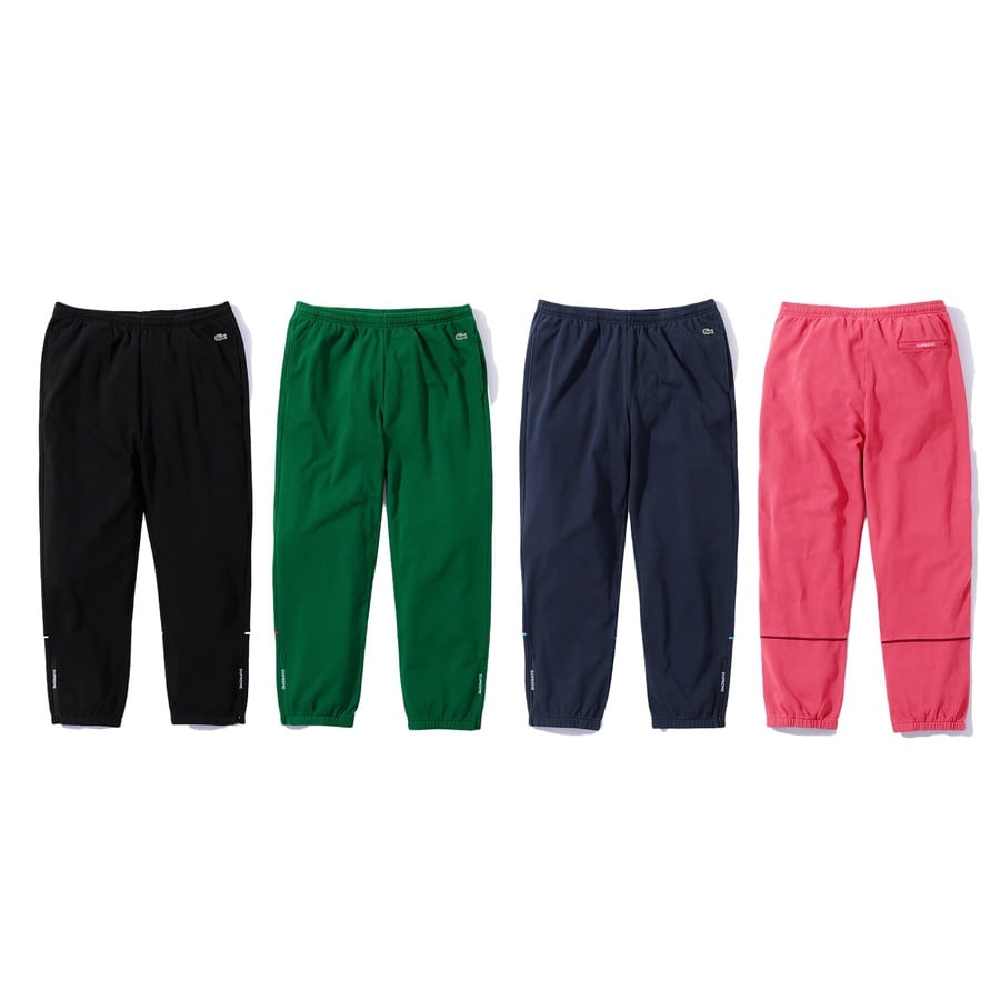 Supreme Supreme LACOSTE Pique Pant released during fall winter 19 season