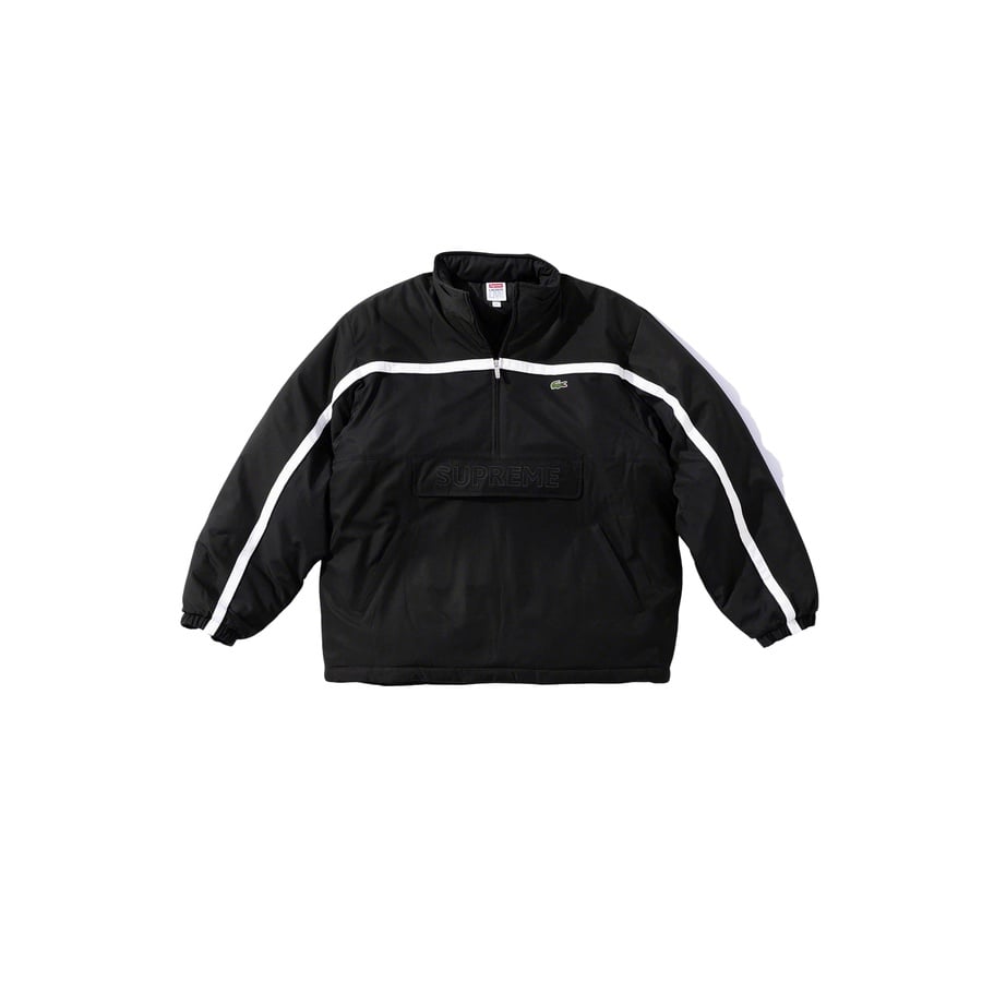 Details on Supreme LACOSTE Puffy Half Zip Pullover None from fall winter 2019 (Price is $218)