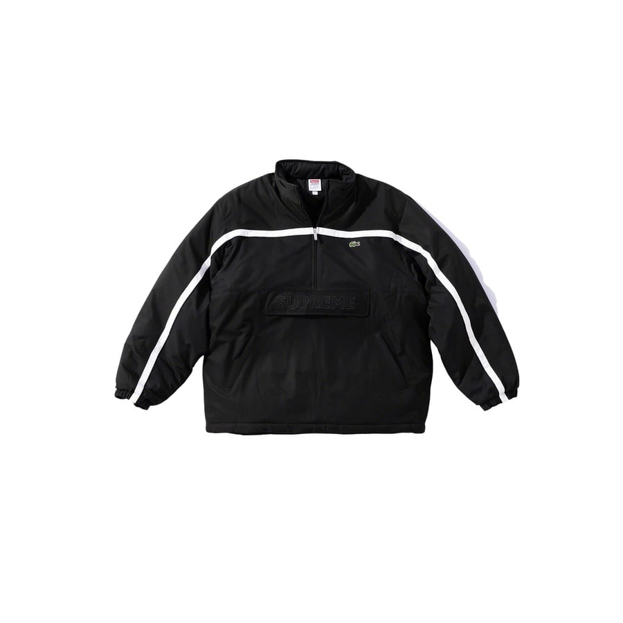 Details on Supreme LACOSTE Puffy Half Zip Pullover None from fall winter
                                                    2019 (Price is $218)