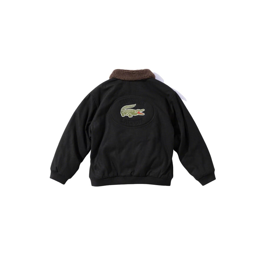 Details on Supreme LACOSTE Wool Bomber Jacket None from fall winter
                                                    2019 (Price is $368)