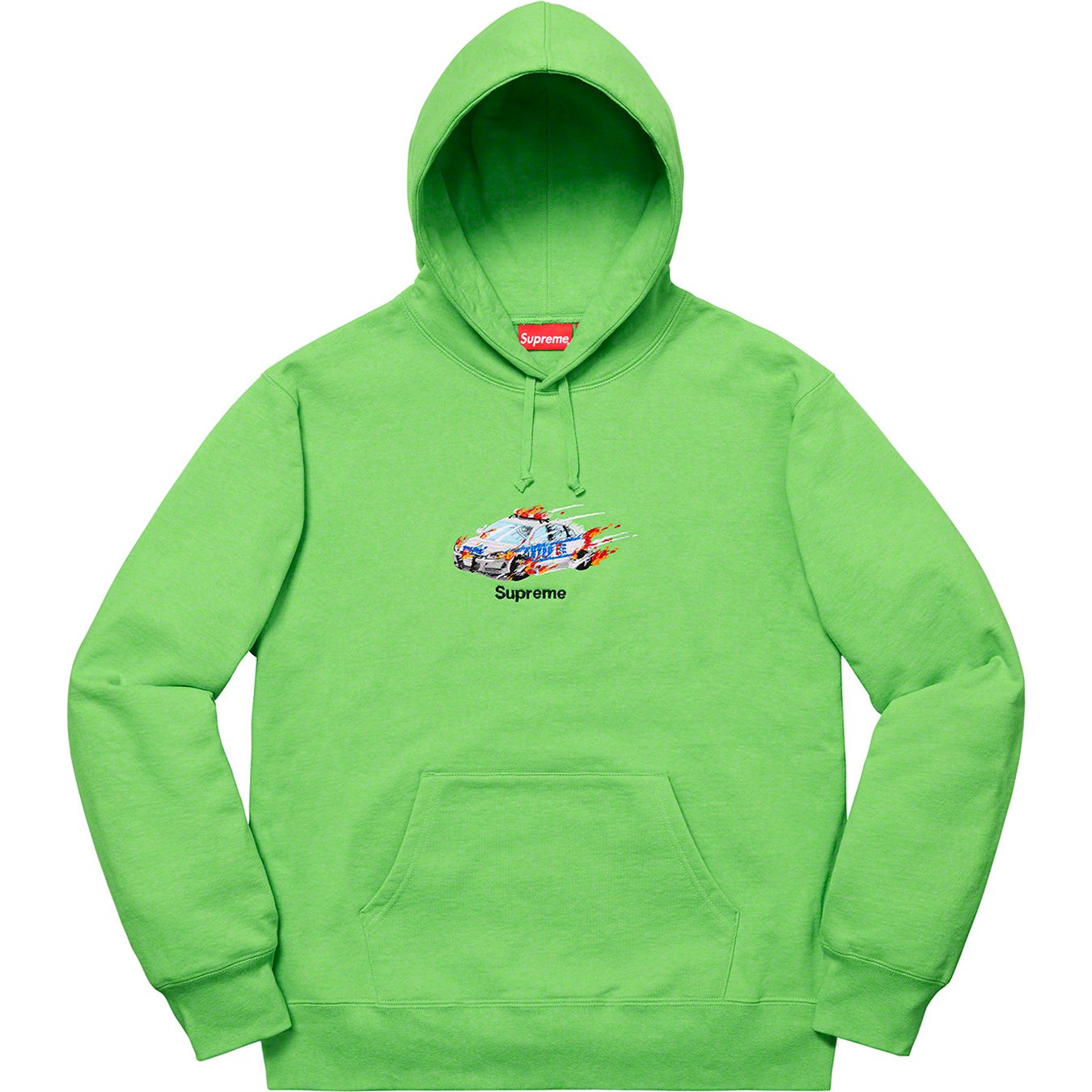 【L】Cop Car Hooded Sweatshirt