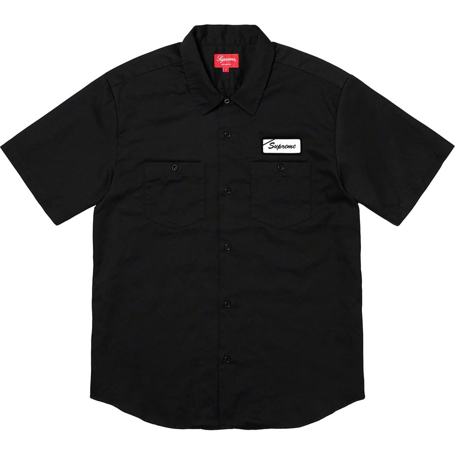 Details on God's Favorite S S Work Shirt Black from fall winter
                                                    2019 (Price is $128)