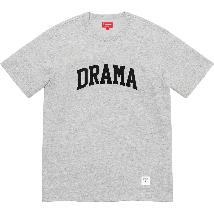 Details on Drama S S Top Heather Grey from fall winter 2019 (Price is $68)