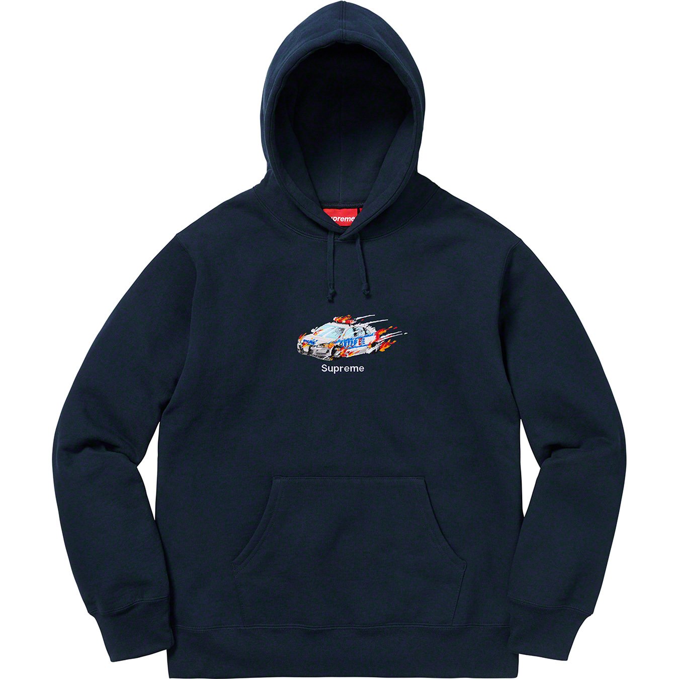 【L】Cop Car Hooded Sweatshirt