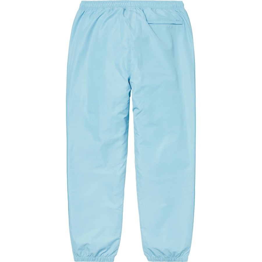 Details on Supreme LACOSTE Track Pant Light Blue from fall winter
                                                    2019 (Price is $148)