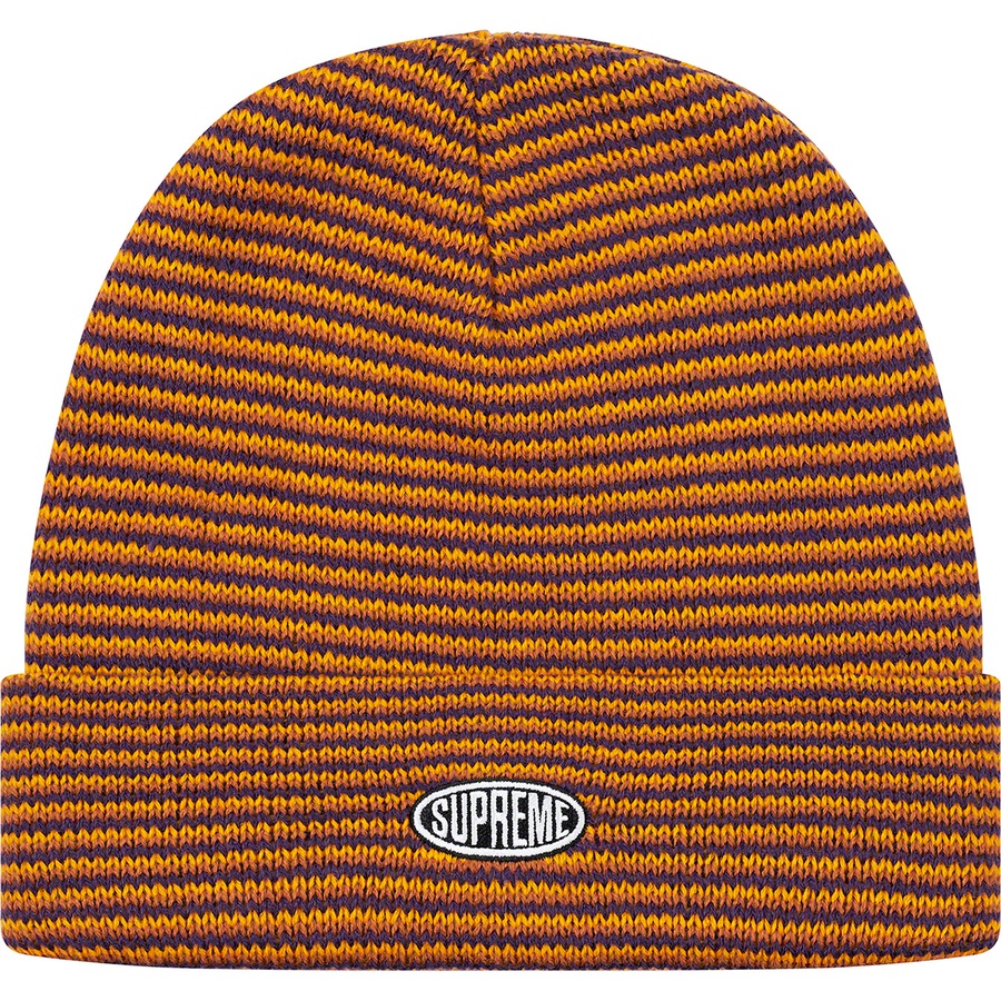 Details on Zig Zag Stripe Beanie Orange from fall winter
                                                    2019 (Price is $34)