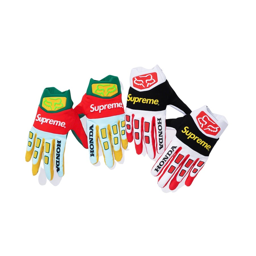 Supreme Supreme Honda Fox Racing Gloves released during fall winter 19 season