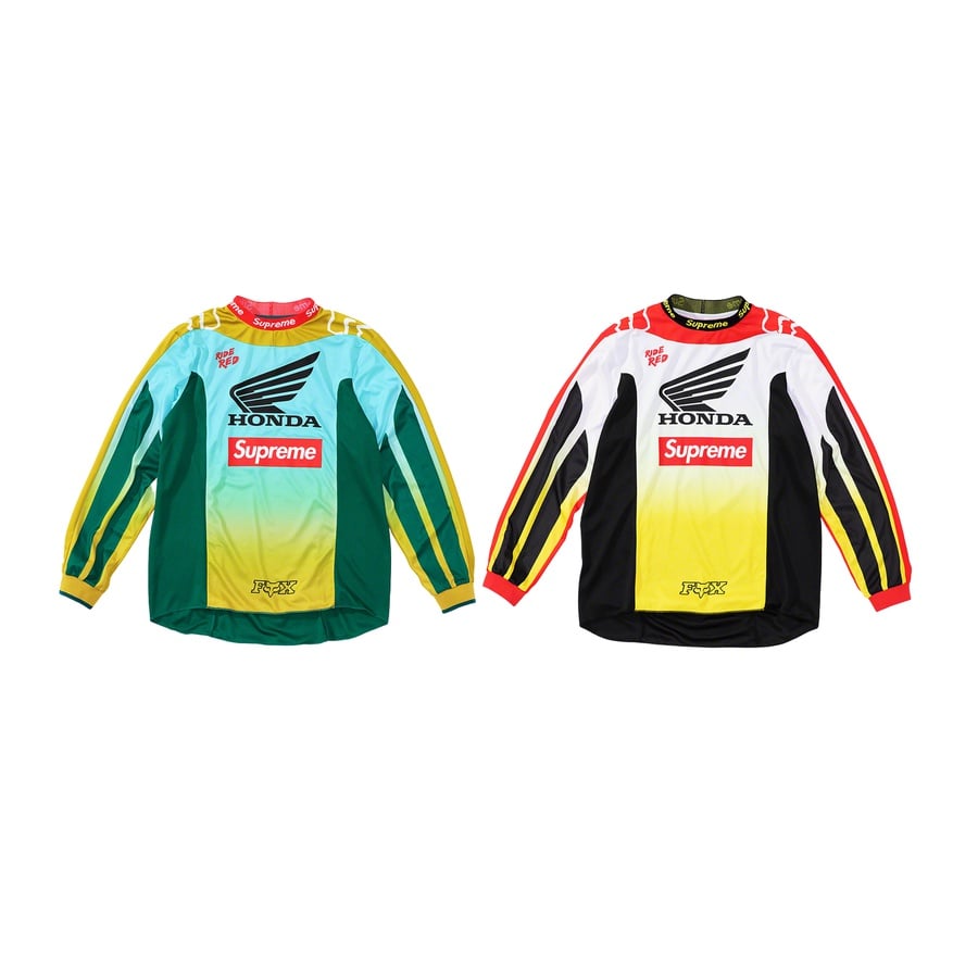 Supreme Supreme Honda Fox Racing Moto Jersey Top for fall winter 19 season