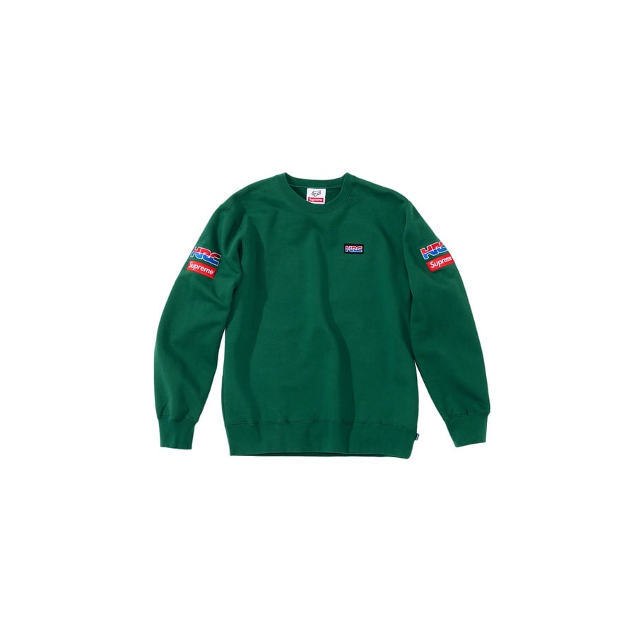 Details on Supreme Honda Fox Racing Crewneck  from fall winter
                                                    2019 (Price is $158)