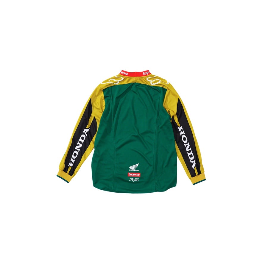 Details on Supreme Honda Fox Racing Moto Jersey Top  from fall winter 2019 (Price is $158)