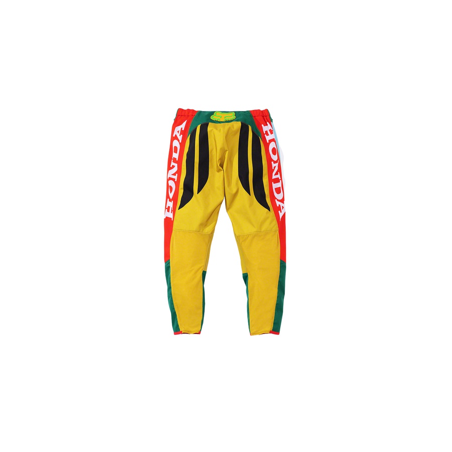 Details on Supreme Honda Fox Racing Moto Pant  from fall winter
                                                    2019 (Price is $238)