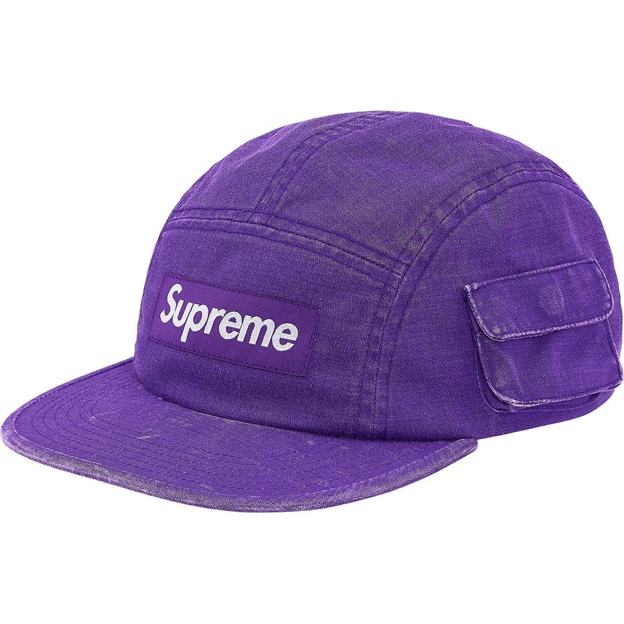 Details on Snap Pocket Camp Cap Violet from fall winter 2019 (Price is $48)