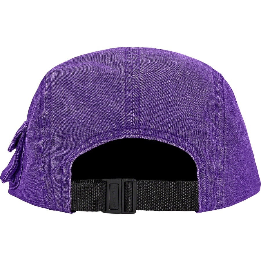 Details on Snap Pocket Camp Cap Violet from fall winter 2019 (Price is $48)