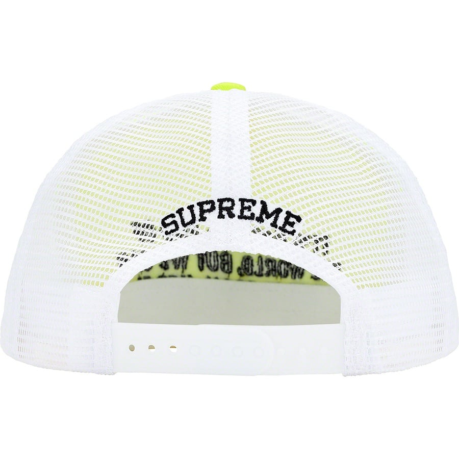 Details on End of the World Mesh Back 5-Panel Lime from fall winter
                                                    2019 (Price is $42)