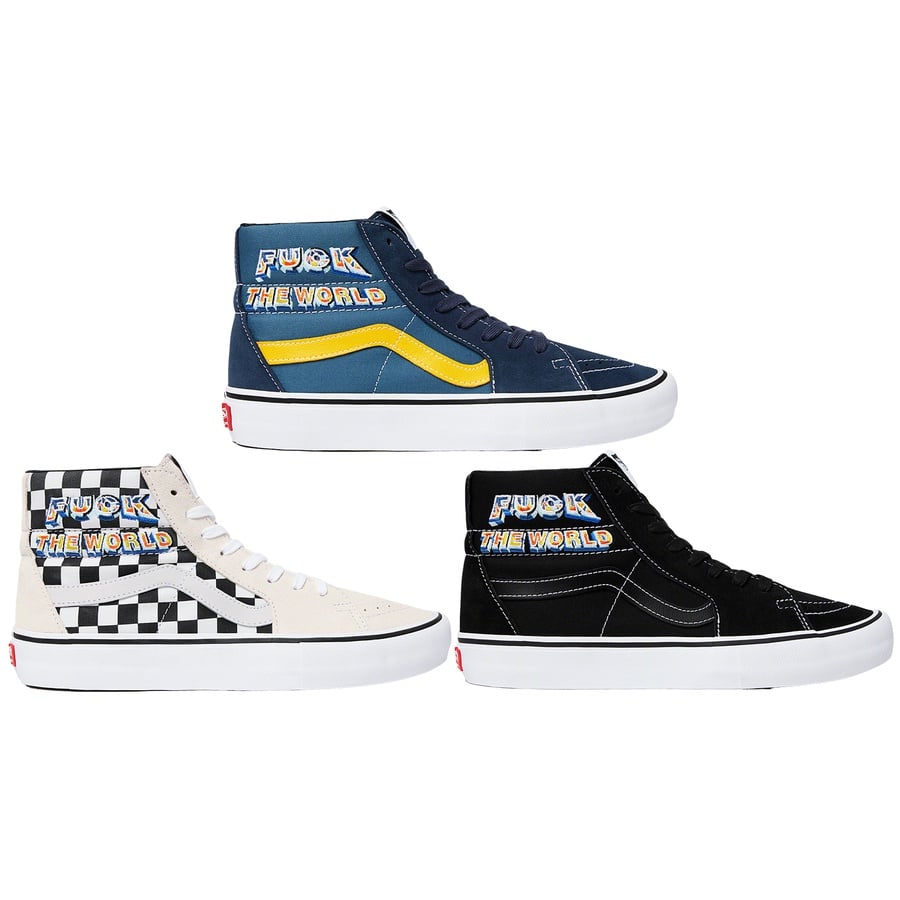 Supreme Supreme Vans FTW Sk8-Hi releasing on Week 7 for fall winter 2019