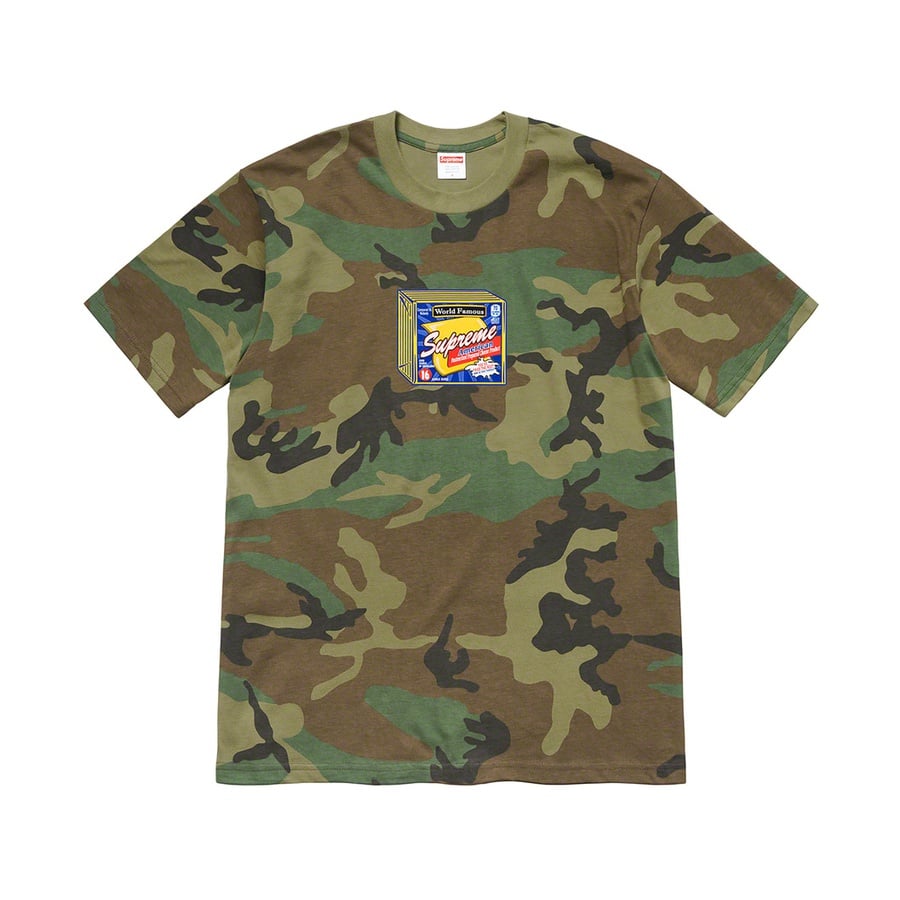 Supreme Cheese Tee for fall winter 19 season