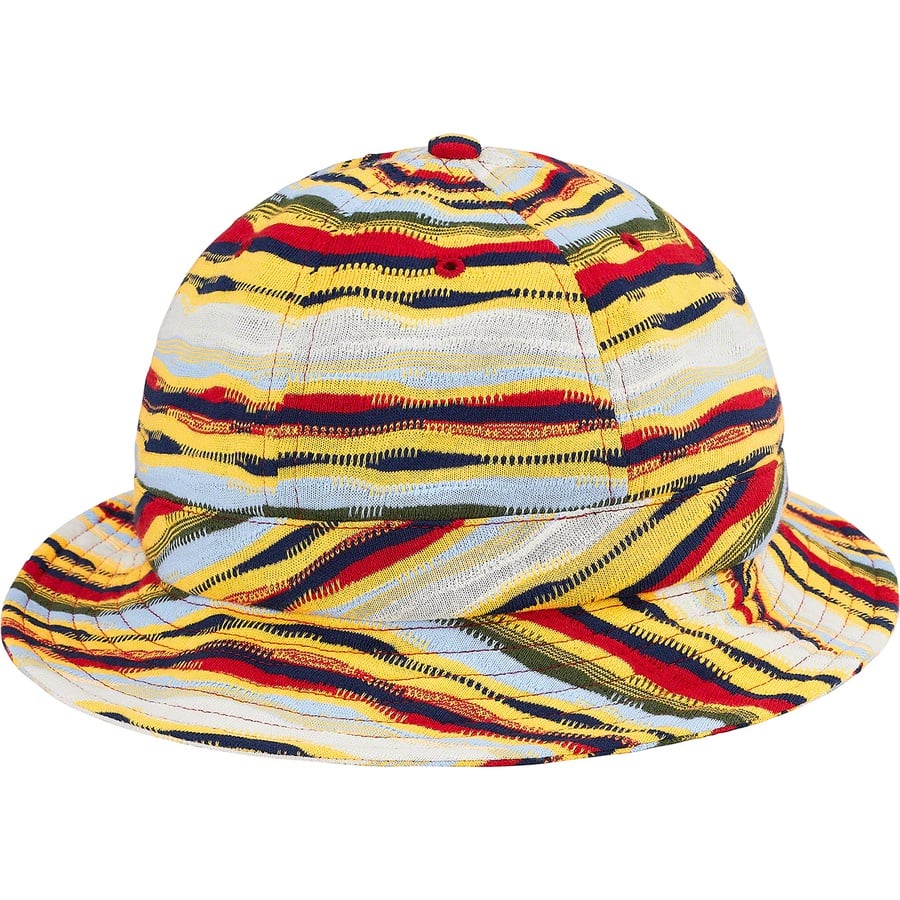 Details on Textured Stripe Bell Hat Red from fall winter 2019 (Price is $48)