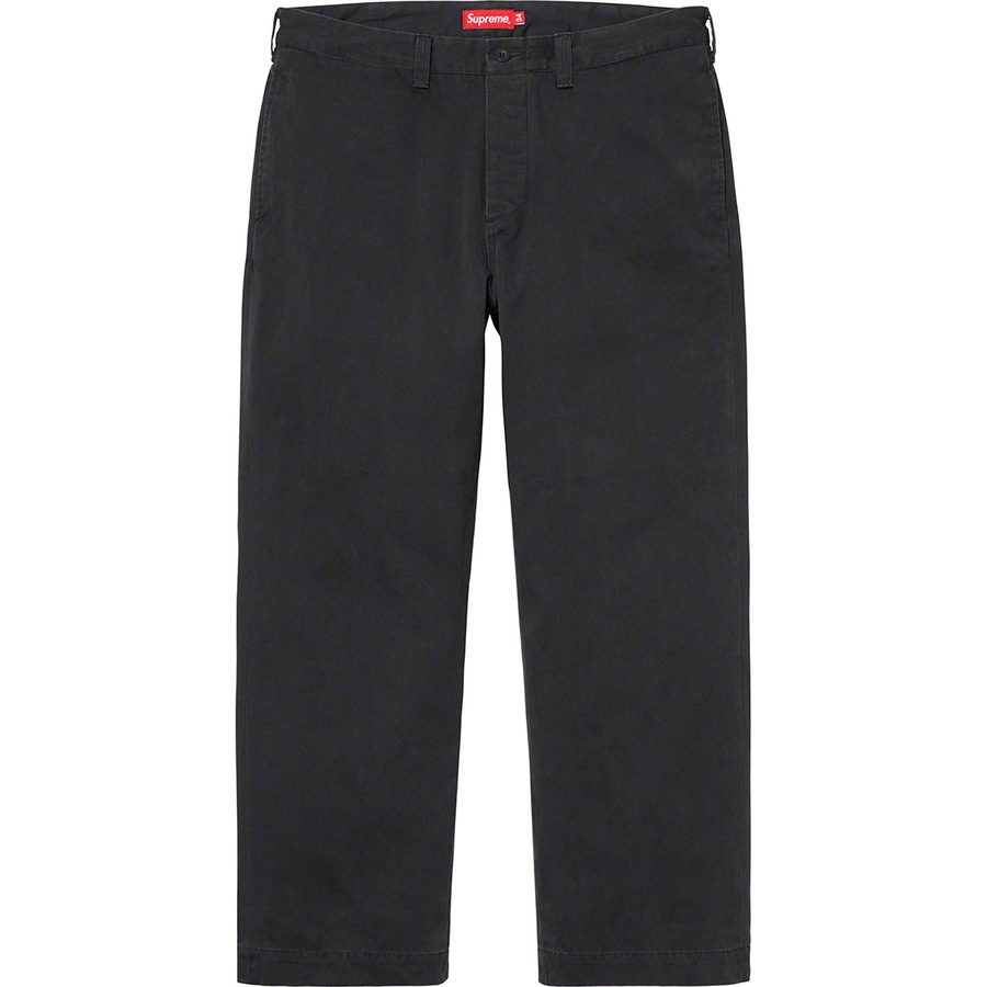 Details on Crown Chino Pant Black from fall winter
                                                    2019 (Price is $148)