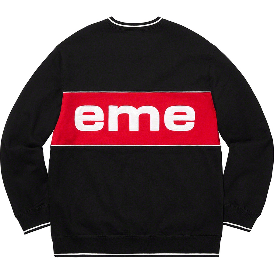 Details on Piping Crewneck Black from fall winter
                                                    2019 (Price is $138)