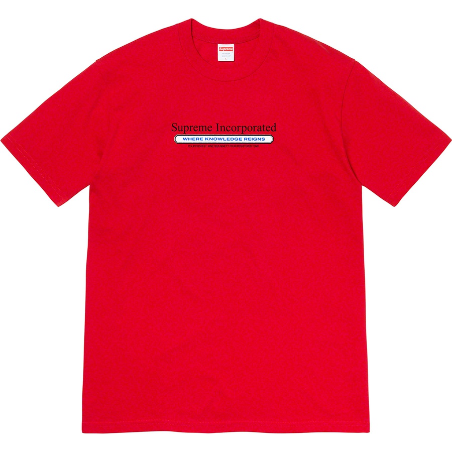 Details on Inc. Tee Red from fall winter 2019 (Price is $38)