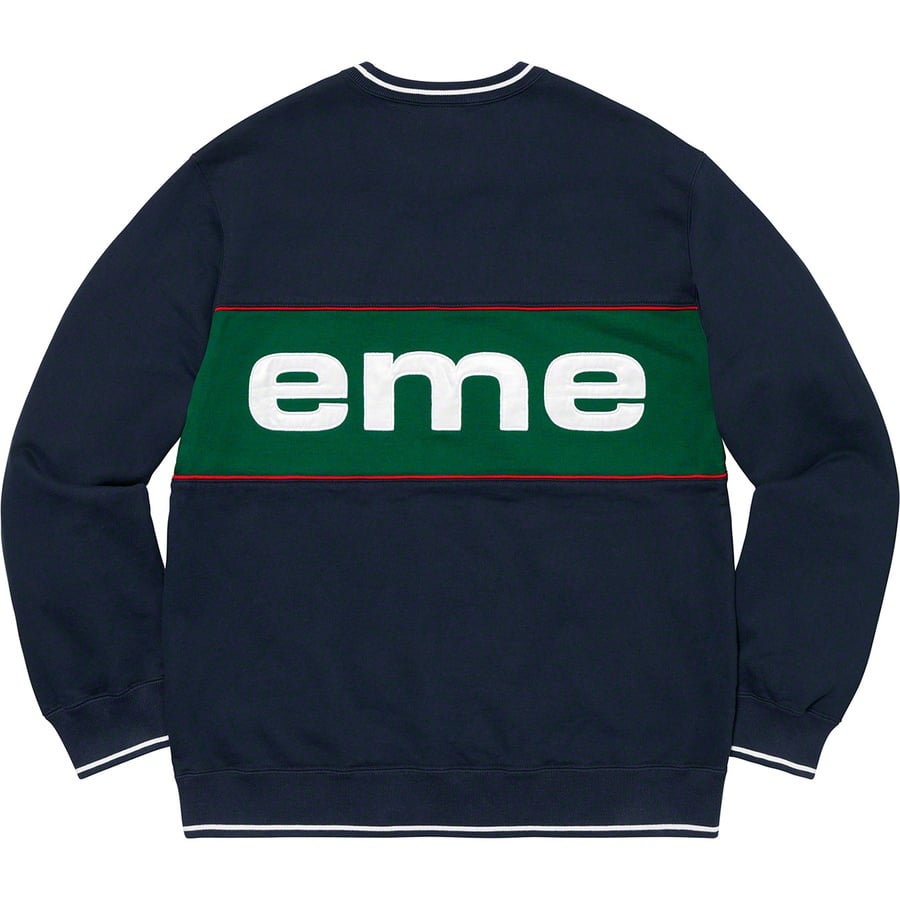 Details on Piping Crewneck Navy from fall winter
                                                    2019 (Price is $138)