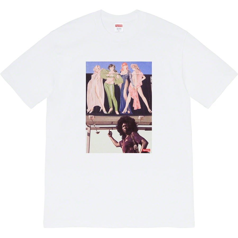 Details on American Picture Tee White from fall winter
                                                    2019 (Price is $38)
