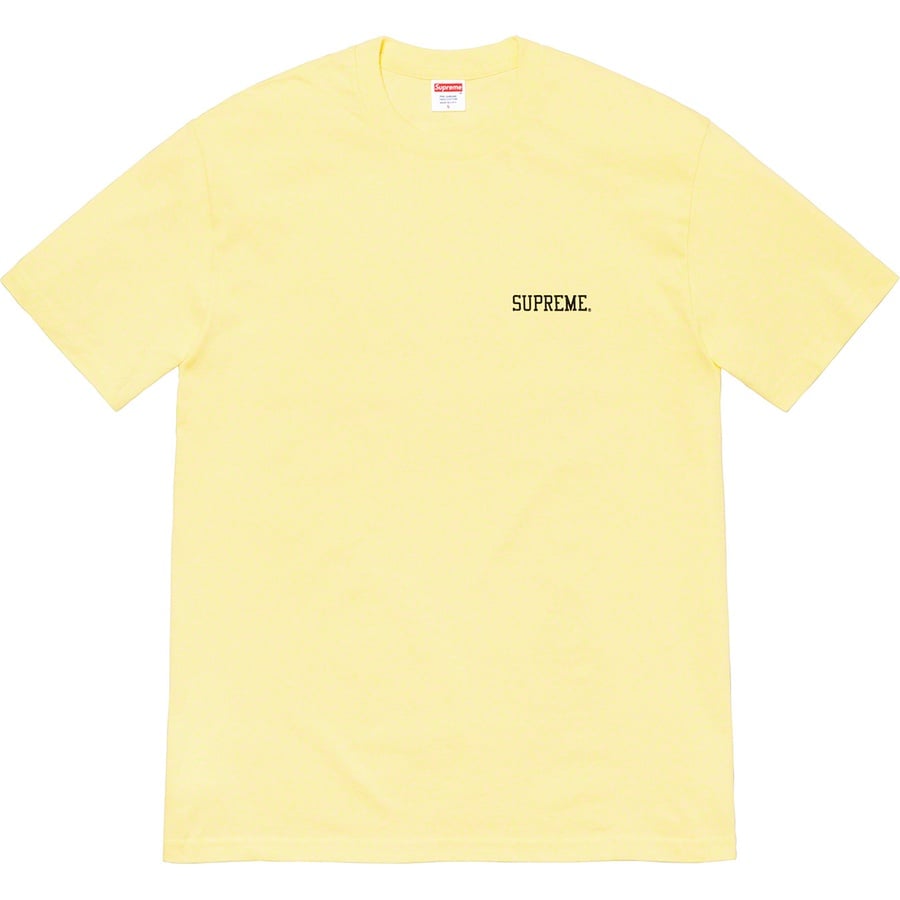 Details on Heroines Tee Pale Yellow from fall winter
                                                    2019 (Price is $48)