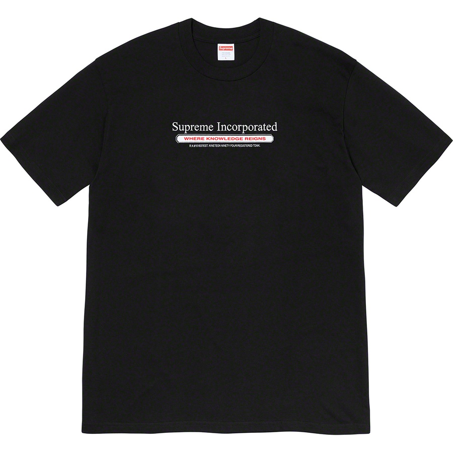 Details on Inc. Tee Black from fall winter 2019 (Price is $38)