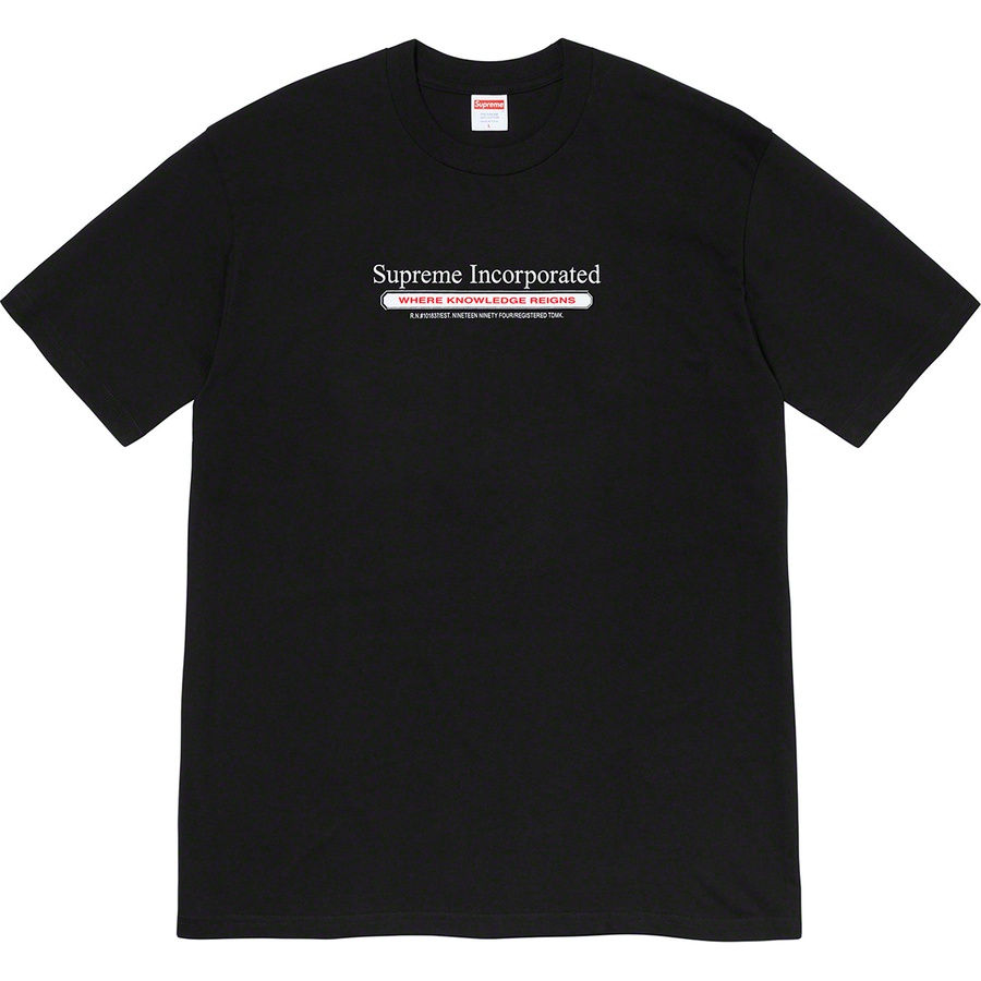 Details on Inc. Tee Black from fall winter
                                                    2019 (Price is $38)