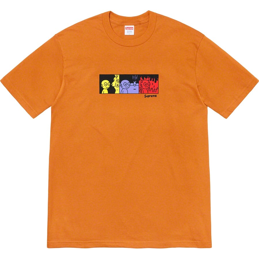 Supreme Life Tee (FW19) - Burnt Orange - $38