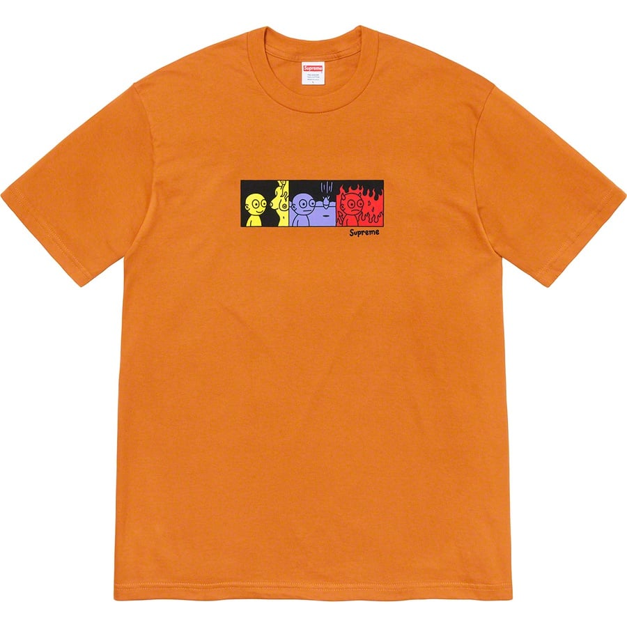 Details on Life Tee Burnt Orange from fall winter
                                                    2019 (Price is $38)