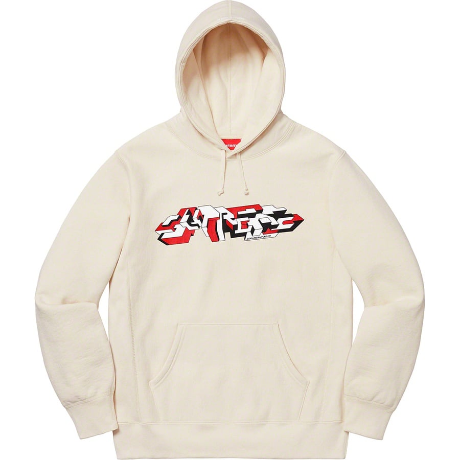 Details on Delta Logo Hooded Sweatshirt Natural from fall winter
                                                    2019 (Price is $158)