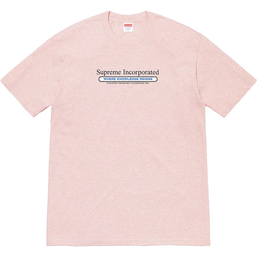 Details on Inc. Tee Heather Light Pink from fall winter 2019 (Price is $38)