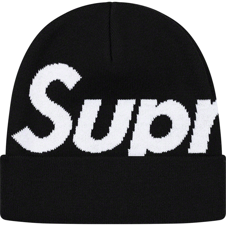 Details on Big Logo Beanie Black from fall winter 2019 (Price is $40)