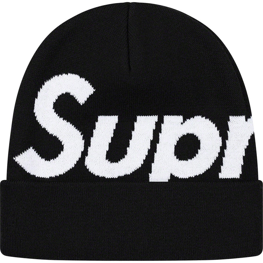 Details on Big Logo Beanie Black from fall winter
                                                    2019 (Price is $40)