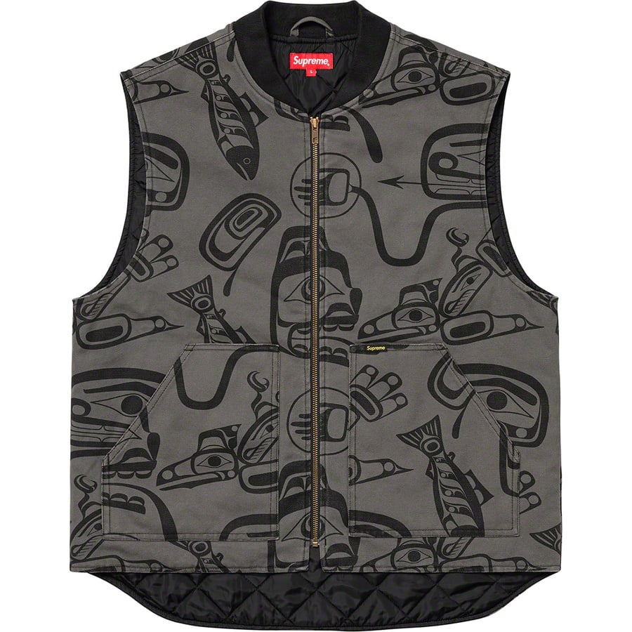 Details on Haida Work Vest Grey from fall winter
                                                    2019 (Price is $158)