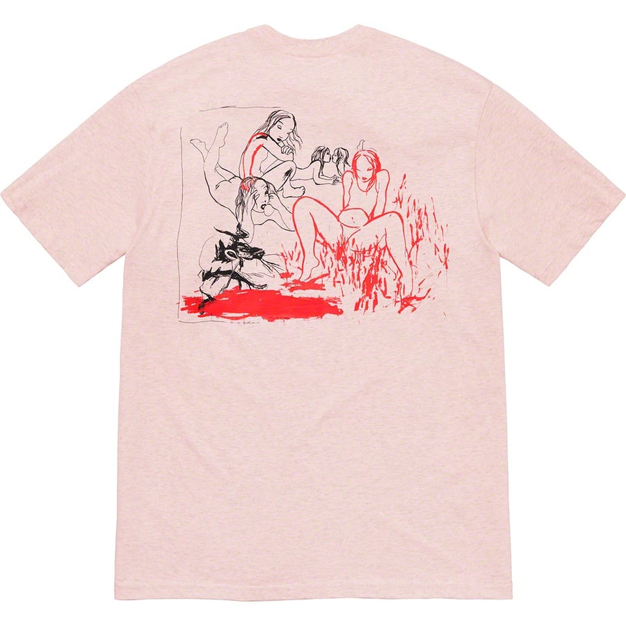 Details on Heroines Tee Heather Light Pink from fall winter 2019 (Price is $48)