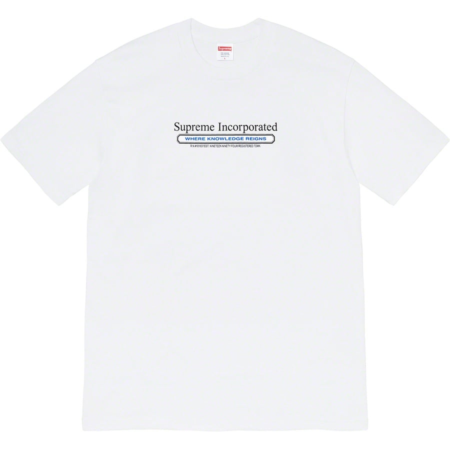 Details on Inc. Tee White from fall winter
                                                    2019 (Price is $38)