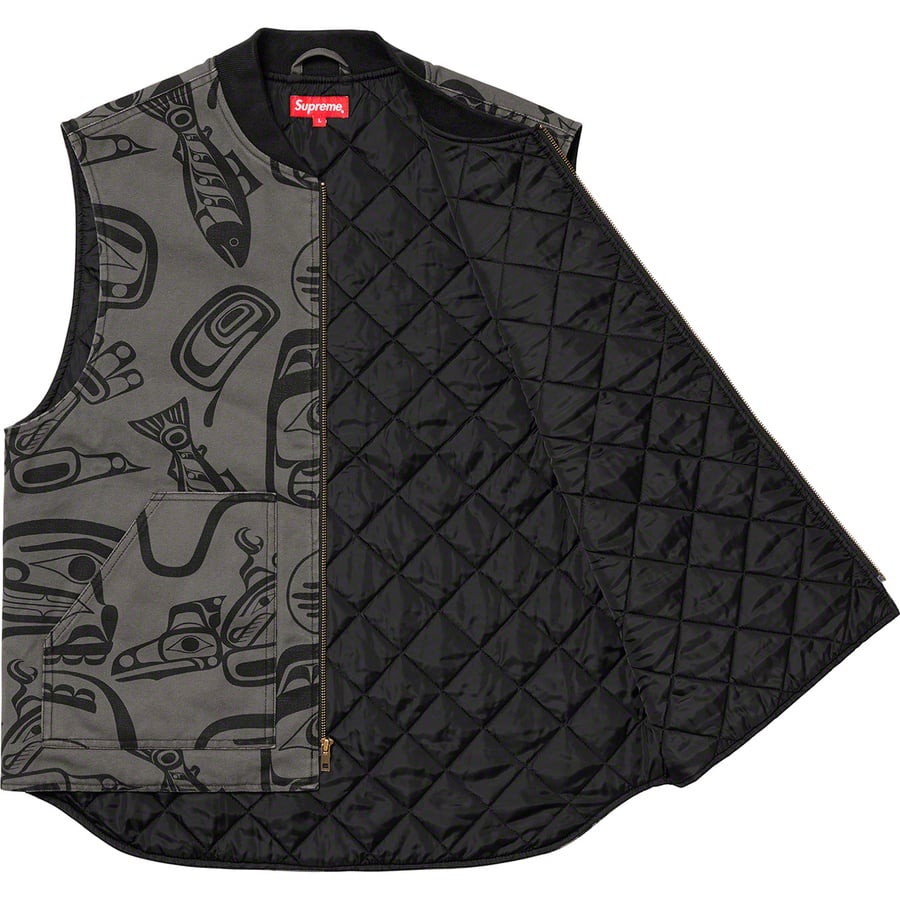 Details on Haida Work Vest Grey from fall winter
                                                    2019 (Price is $158)