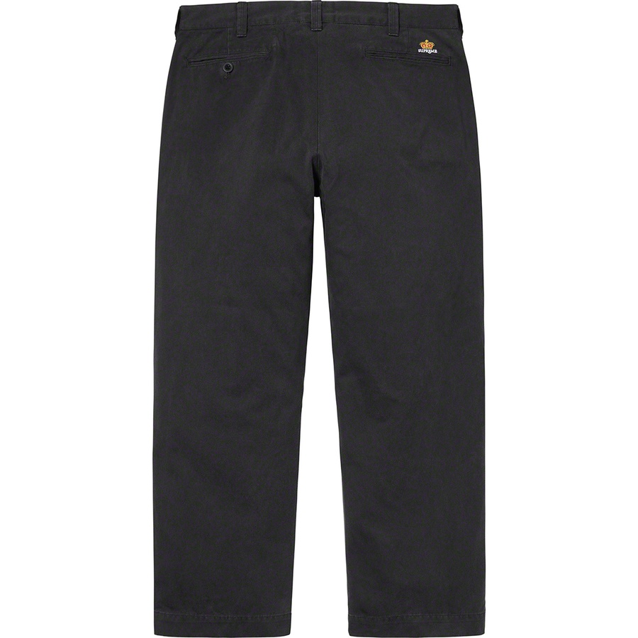 Details on Crown Chino Pant Black from fall winter 2019 (Price is $148)