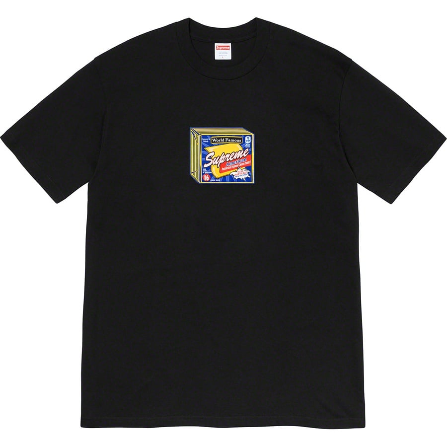 Details on Cheese Tee Black from fall winter
                                                    2019 (Price is $38)